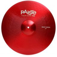 Paiste 17 inch Color Sound 900 Red Heavy Crash Cymbal