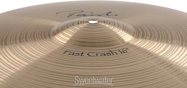  Paiste 16 inch Signature Fast Crash Cymbal