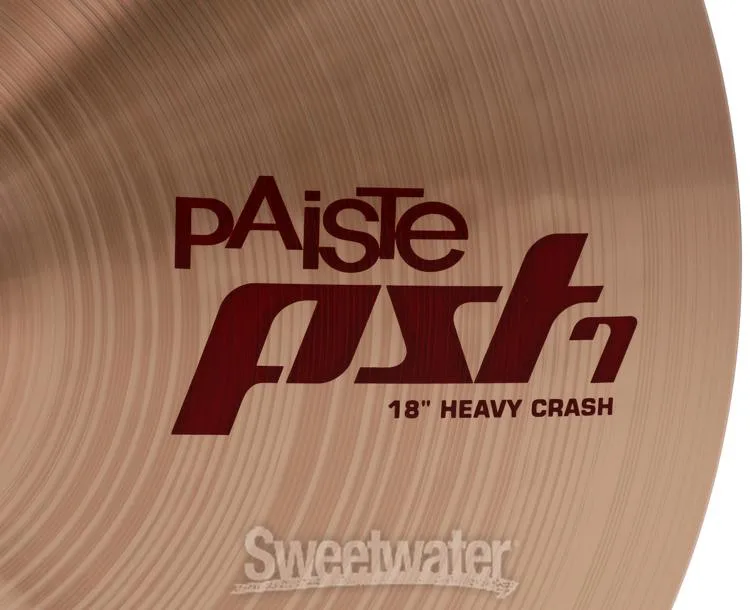  Paiste 18 inch PST 7 Heavy Crash Cymbal