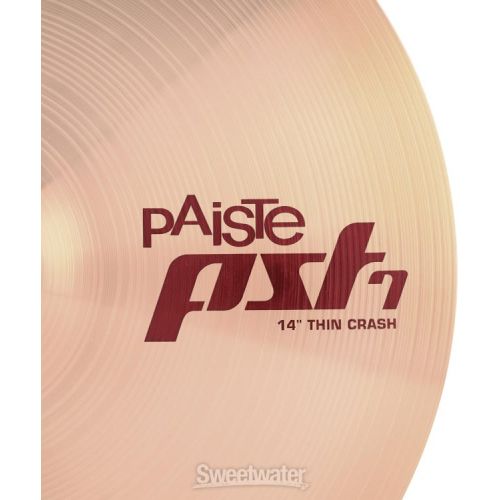  Paiste 14 inch PST 7 Thin Crash Cymbal