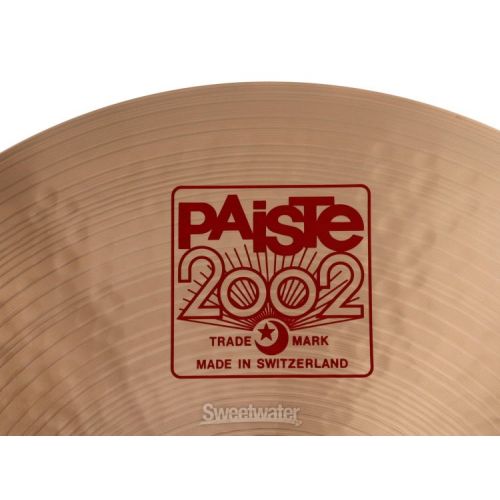  Paiste 19 inch 2002 Crash Cymbal