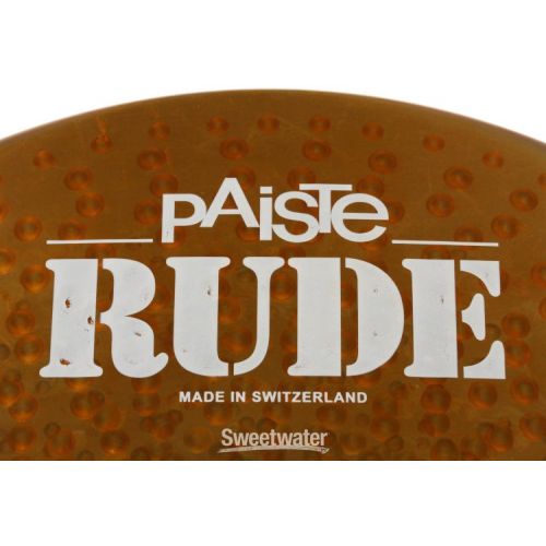  Paiste RUDE Wild Crash Cymbal - 18-inch