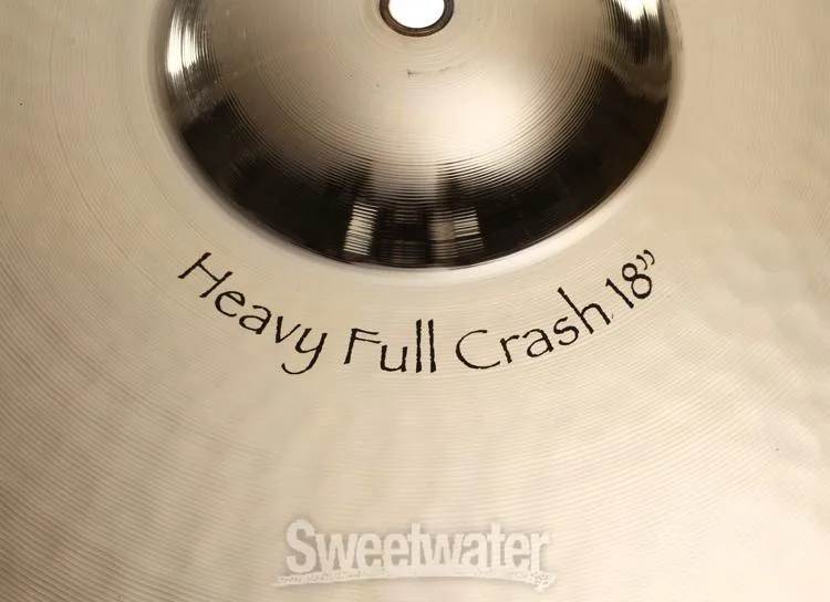  Paiste 18 inch Signature Reflector Heavy Full Crash Cymbal