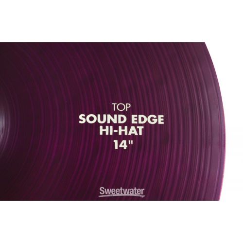  Paiste 14 inch Color Sound 900 Purple Sound Edge Hi-hat Cymbals