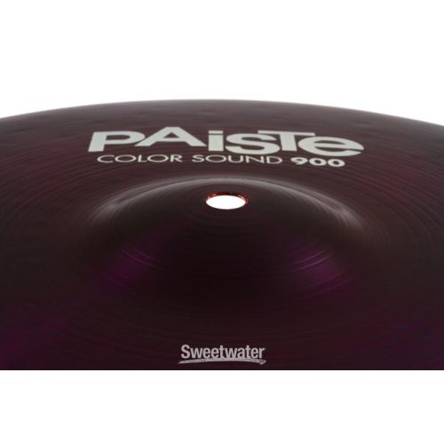  Paiste 14 inch Color Sound 900 Purple Sound Edge Hi-hat Cymbals