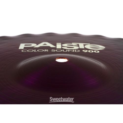  Paiste 14 inch Color Sound 900 Purple Sound Edge Hi-hat Cymbals