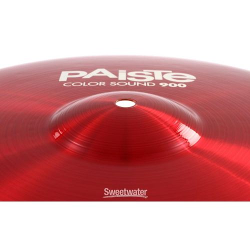  Paiste 14 inch Color Sound 900 Red Hi-hat Cymbals