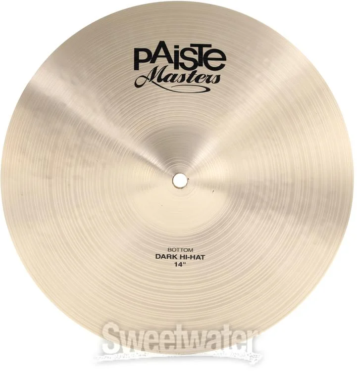  Paiste Masters Dark Hi-hat Cymbals - 14 inch