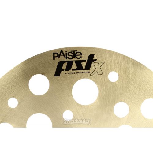  Paiste 16 inch PST X Swiss Hi-hat Cymbals