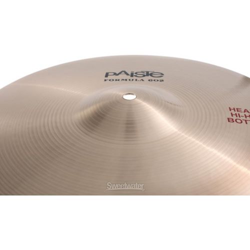  Paiste 14 inch Formula 602 Heavy Hi-hat Cymbals