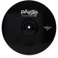 Paiste Color Sound 900 Black Sound Edge Hi-hat Cymbal - 14-inch, Top