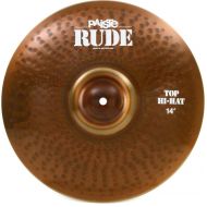 Paiste 14 inch RUDE Hi-hat Top Cymbal