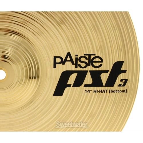  Paiste 14 inch PST 3 Hi-hat Cymbals