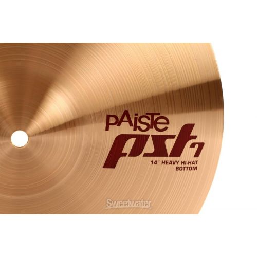  Paiste 14 inch PST 7 Heavy Hi-hat Cymbals