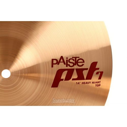  Paiste 14 inch PST 7 Heavy Hi-hat Cymbals