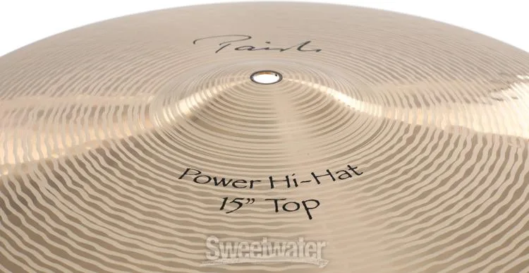  Paiste Signature Power Hi-hat Cymbals - 15 inch