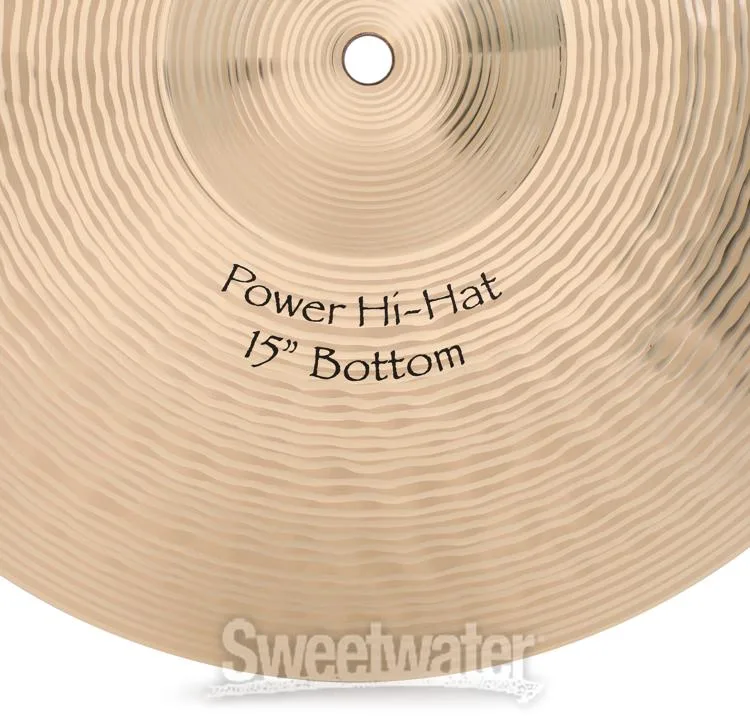  Paiste Signature Power Hi-hat Cymbals - 15 inch