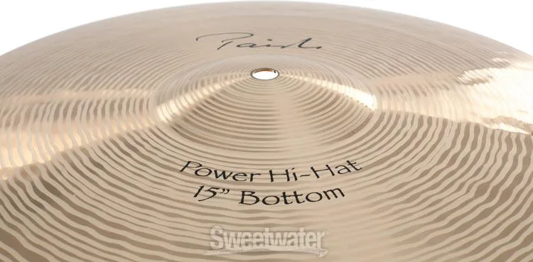  Paiste Signature Power Hi-hat Cymbals - 15 inch