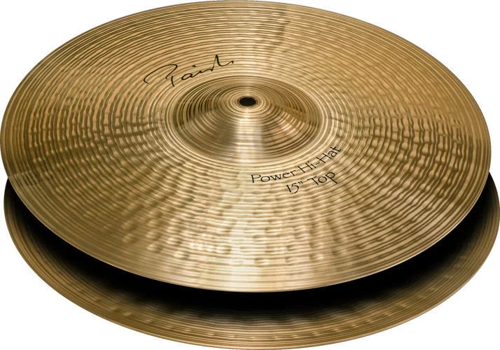  Paiste Signature Power Hi-hat Cymbals - 15 inch