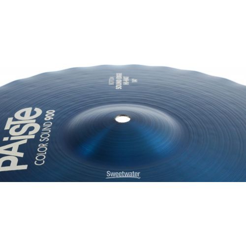  Paiste 14 inch Color Sound 900 Blue Sound Edge Hi-hat Cymbals