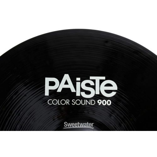  Paiste 15 inch Color Sound 900 Black Hi-hat Cymbals