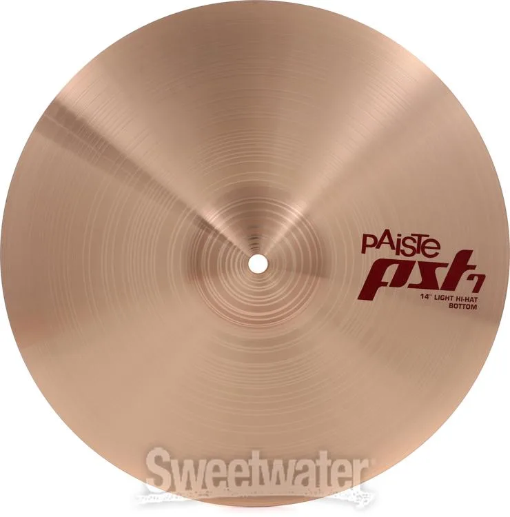  Paiste 14 inch PST 7 Light Hi-hat Cymbals