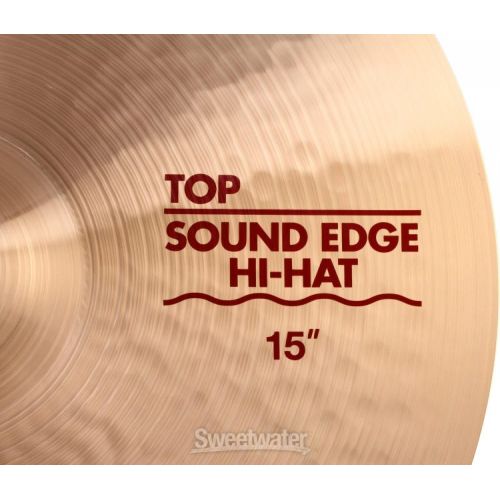  Paiste 15 inch 2002 Sound Edge Hi-hat Top Cymbal