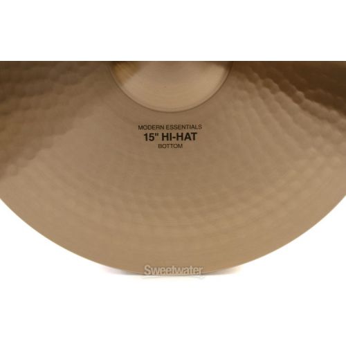  Paiste 15 inch Formula 602 Modern Essentials Hi-hat Cymbals