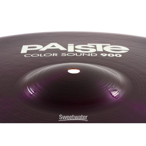  Paiste 18 inch Color Sound 900 Purple Crash Cymbal