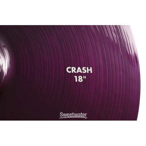  Paiste 18 inch Color Sound 900 Purple Crash Cymbal