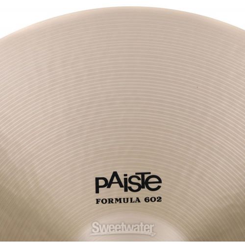  Paiste 24 inch Formula 602 Medium Ride Cymbal