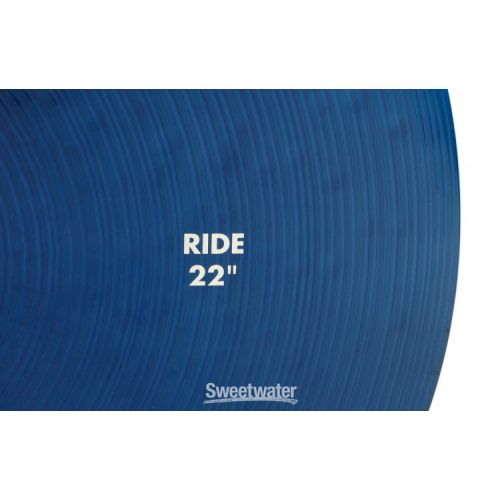  Paiste 22 inch Color Sound 900 Blue Ride Cymbal