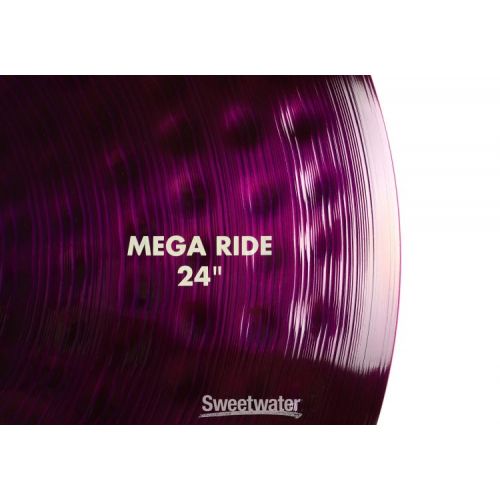  Paiste 24 inch Color Sound 900 Purple Mega Ride Cymbal