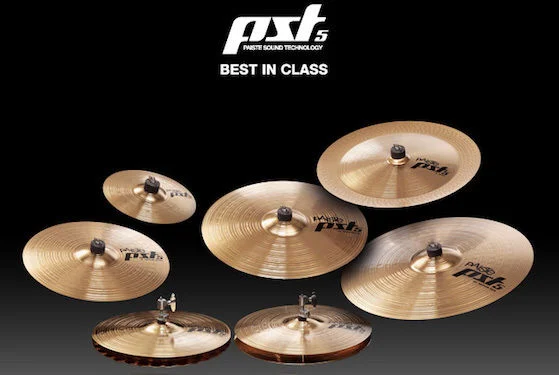  Paiste PST 5 Rock Crash Cymbal - 16-inch Demo