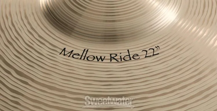  Paiste Signature Mellow Ride Cymbal - 22 inch