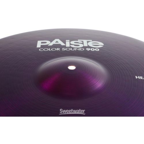  Paiste 18 inch Color Sound 900 Purple Heavy Crash Cymbal