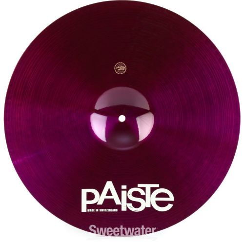  Paiste 18 inch Color Sound 900 Purple Heavy Crash Cymbal