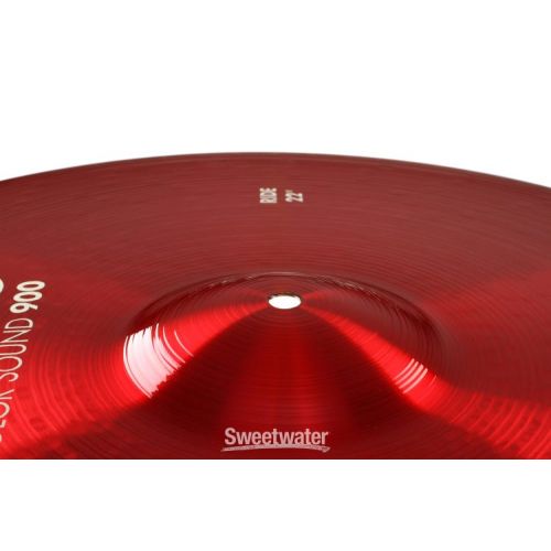  Paiste 22 inch Color Sound 900 Red Ride Cymbal