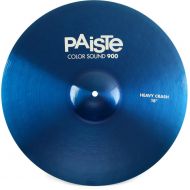 Paiste 18 inch Color Sound 900 Blue Heavy Crash Cymbal