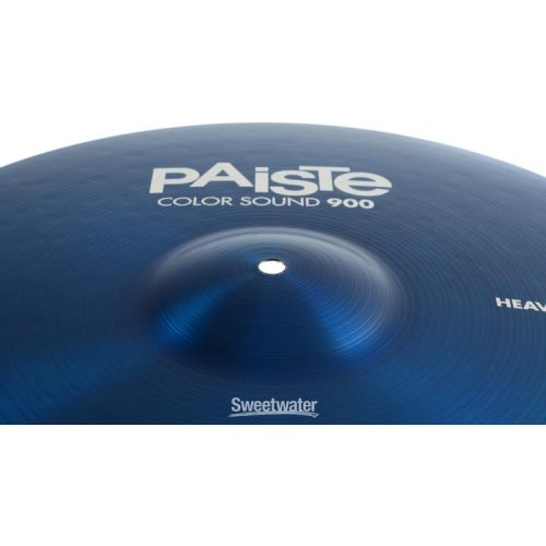  Paiste 18 inch Color Sound 900 Blue Heavy Crash Cymbal