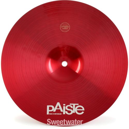  Paiste 12 inch Color Sound 900 Red Splash Cymbal