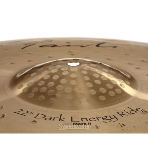  Paiste 22 inch Signature Dark Energy Ride Mk II Cymbal