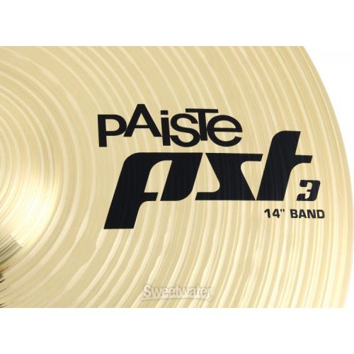  Paiste PST 3 Band Cymbal Pair - 14 inch