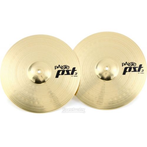  Paiste PST 3 Band Cymbal Pair - 14 inch