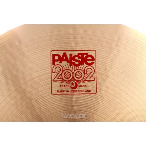  Paiste 2002 Ride Cymbal - 22-inch