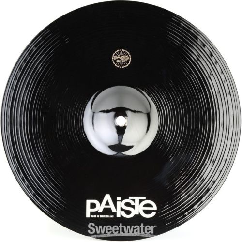  Paiste 12 inch Color Sound 900 Black Splash Cymbal