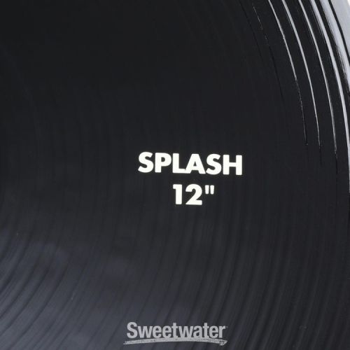  Paiste 12 inch Color Sound 900 Black Splash Cymbal