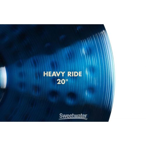  Paiste 20 inch Color Sound 900 Blue Heavy Ride Cymbal