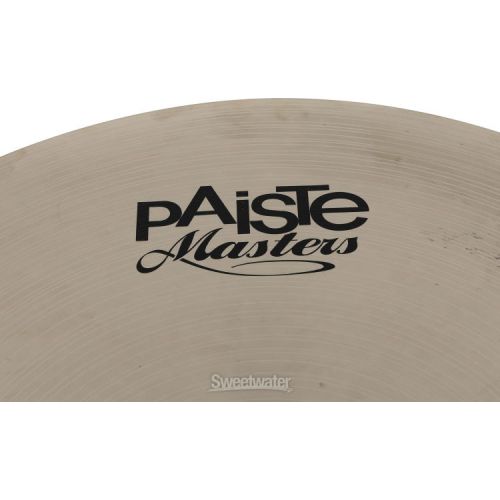  Paiste Masters Thin Ride Cymbal - 24-inch