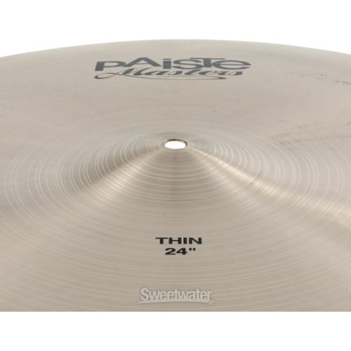  Paiste Masters Thin Ride Cymbal - 24-inch